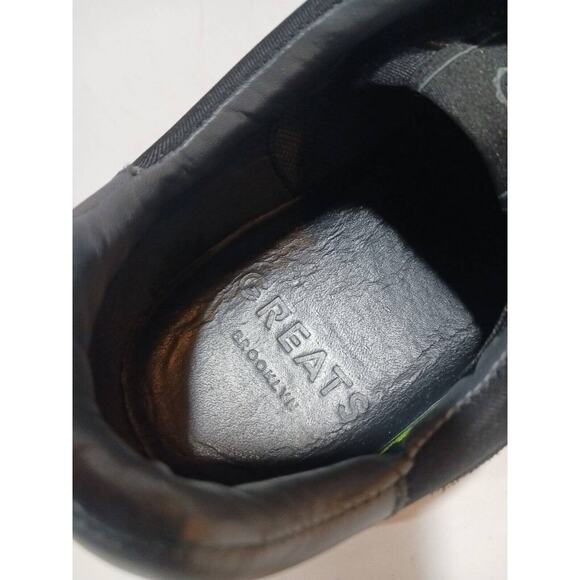 Greats Brooklyn Men's The Wythe NERO Nylon Lace Up Casual Sneaker Shoes size 12 - Picture 12 of 16